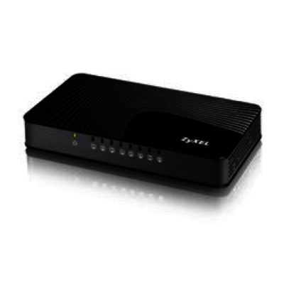 Zyxel GS-108SV2-GB0101F 8-Port Gigabit Ethernet Media Switch Zyxel GS-108SV2-GB0101F 8-Port Gigabit Ethernet Media Switch
